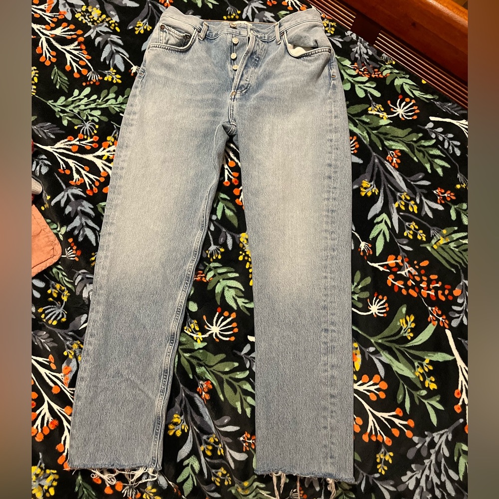 AGOLDE
Remy High Rise Straight Jeans.
